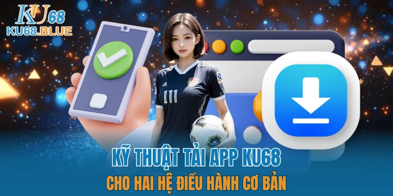 Hướng dẫn tải app KU68 thông hai hai hệ điều hành 